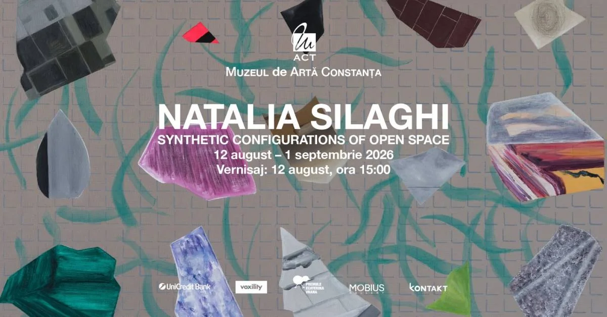 Natalia Silaghi debutează muzeal la Constanța cu „Synthetic Configurations of Open Space"