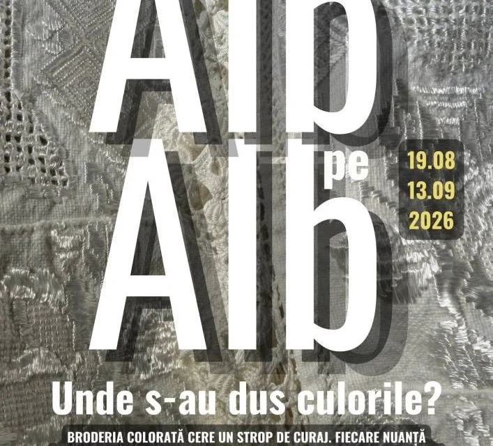 „Alb pe Alb" — broderii și dantele la Muzeul Țăranului Român
