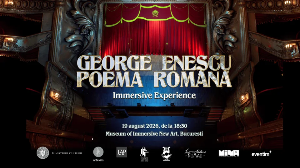 Poema Română de Enescu, experiență imersivă gratuită la MINA pe 19 august