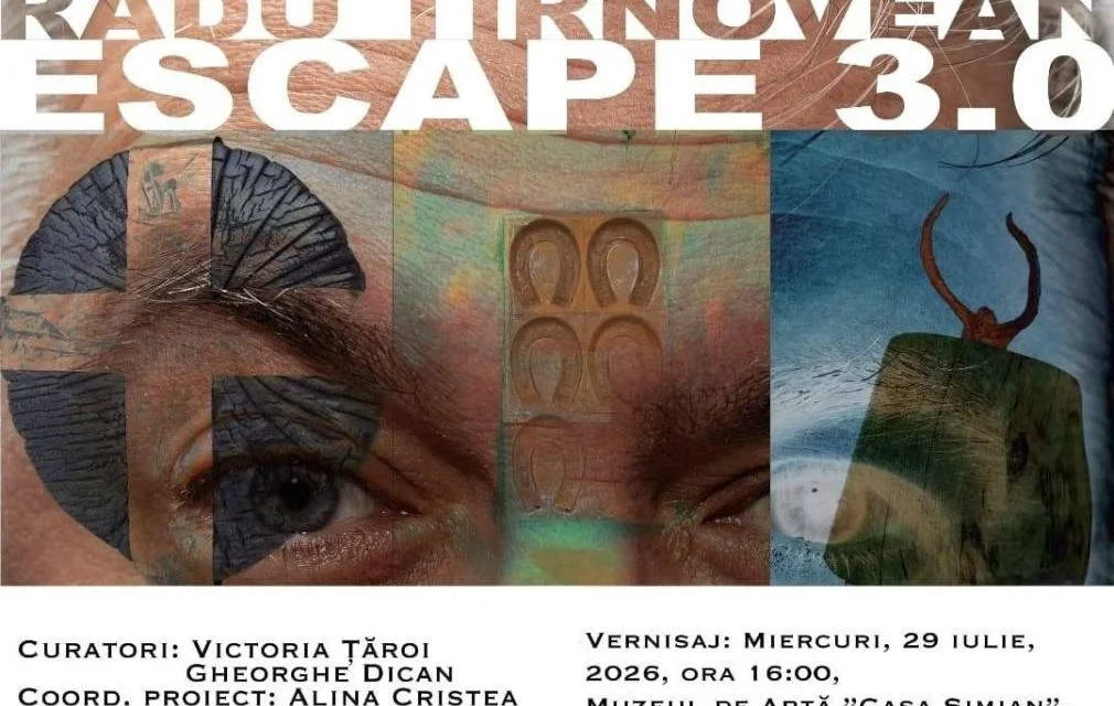 Două expoziții despre fragmentare și evadare, la Casa Simian din Râmnicu Vâlcea