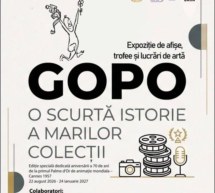 Expoziție dedicată lui Gopo, la Muzeul Brăilei „Carol I"