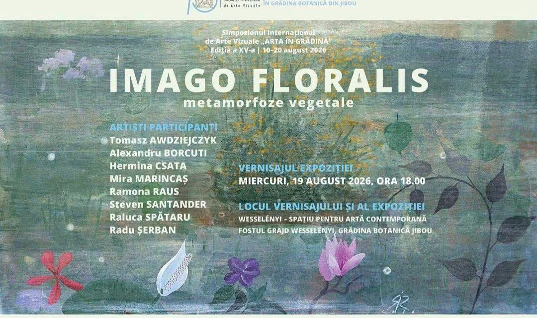 „Imago Floralis" încheie ediția a XV-a a simpozionului „Arta în Grădină" la Jibou