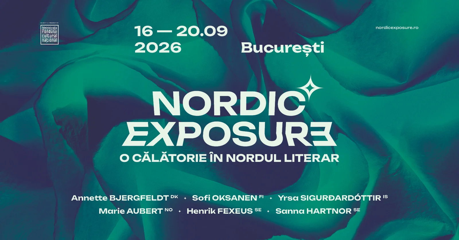 Henrik Fexeus și Marie Aubert, la festivalul Nordic Exposure din București