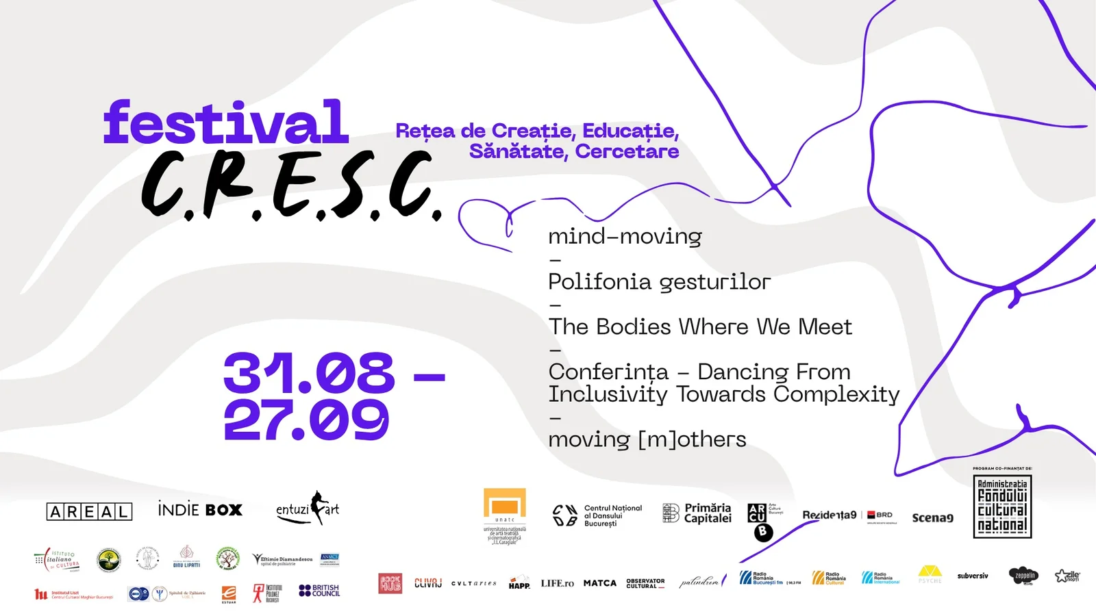 Festivalul C.R.E.S.C. deschide stagiunea la Rezidența9 cu o instalație despre sănătatea mintală
