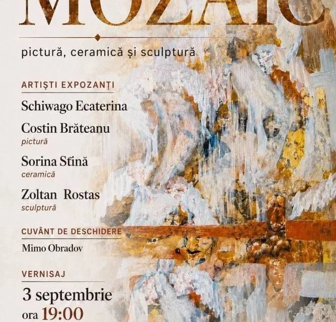 Expoziție colectivă „MOZAIC" la Atelier Schiwago Art din Timișoara