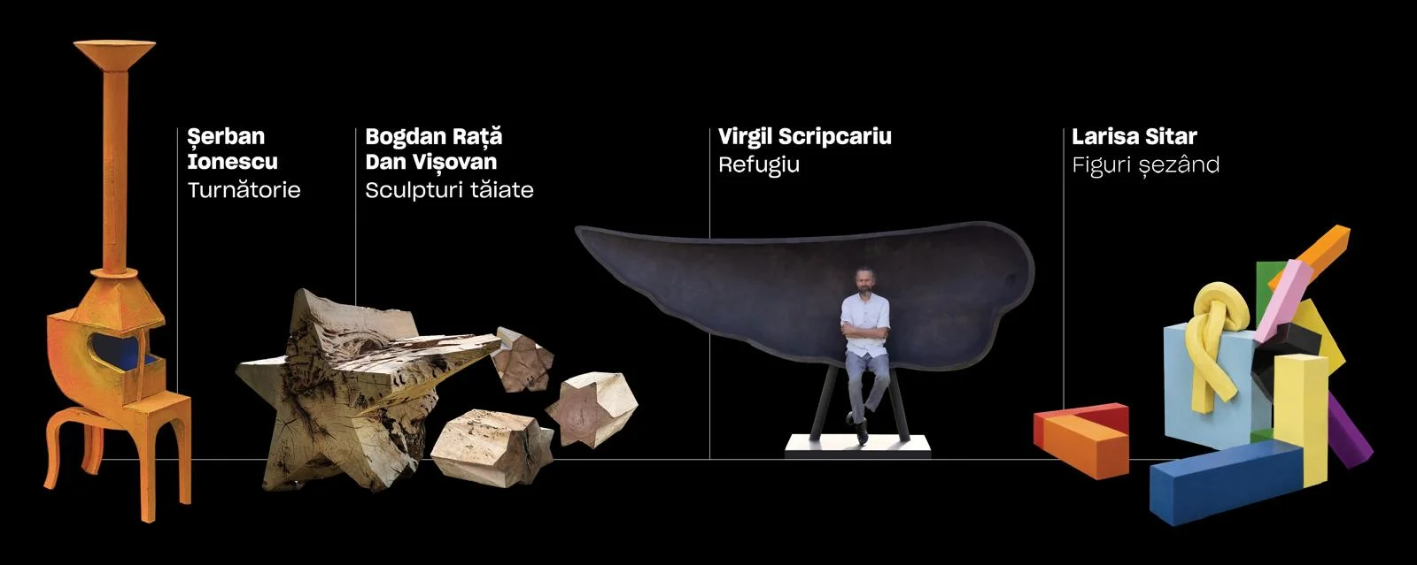 Virgil Scripcariu câștigă Premiul Peter Jecza 2026 cu sculptura „Refugiu"