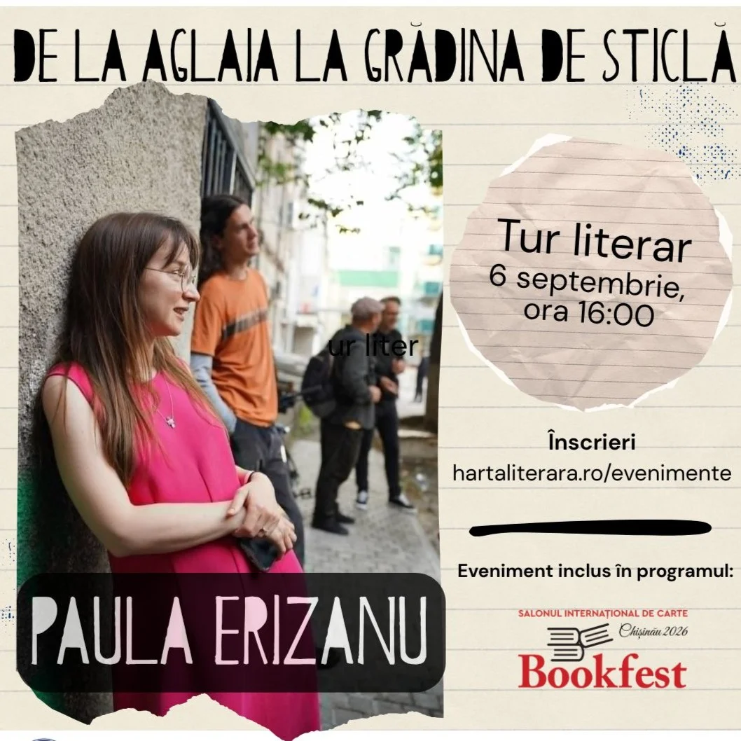 Harta Literară ajunge la Chișinău pe 6 și 7 septembrie