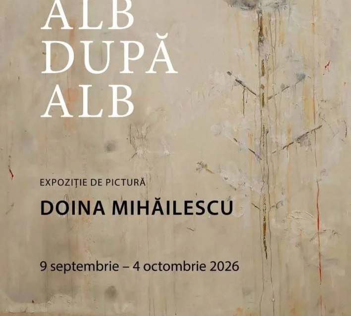 Doina Mihăilescu expune „Alb după alb" la Muzeul Național de Artă din Chișinău