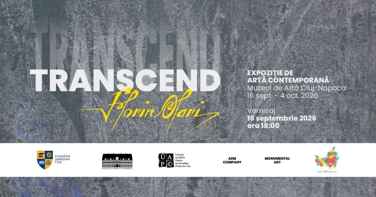 Florin Olari expune „Transcend" la Muzeul de Artă Cluj-Napoca