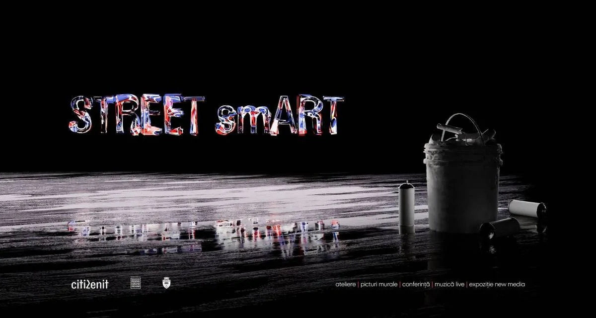 STREET smART 2026 transformă Aradul în scenă de artă urbană și new media