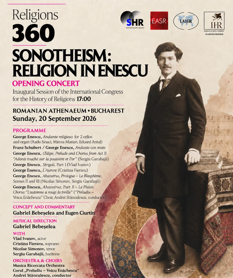 Religions 360 debutează la Ateneul Român cu Enescu și istoria religiilor