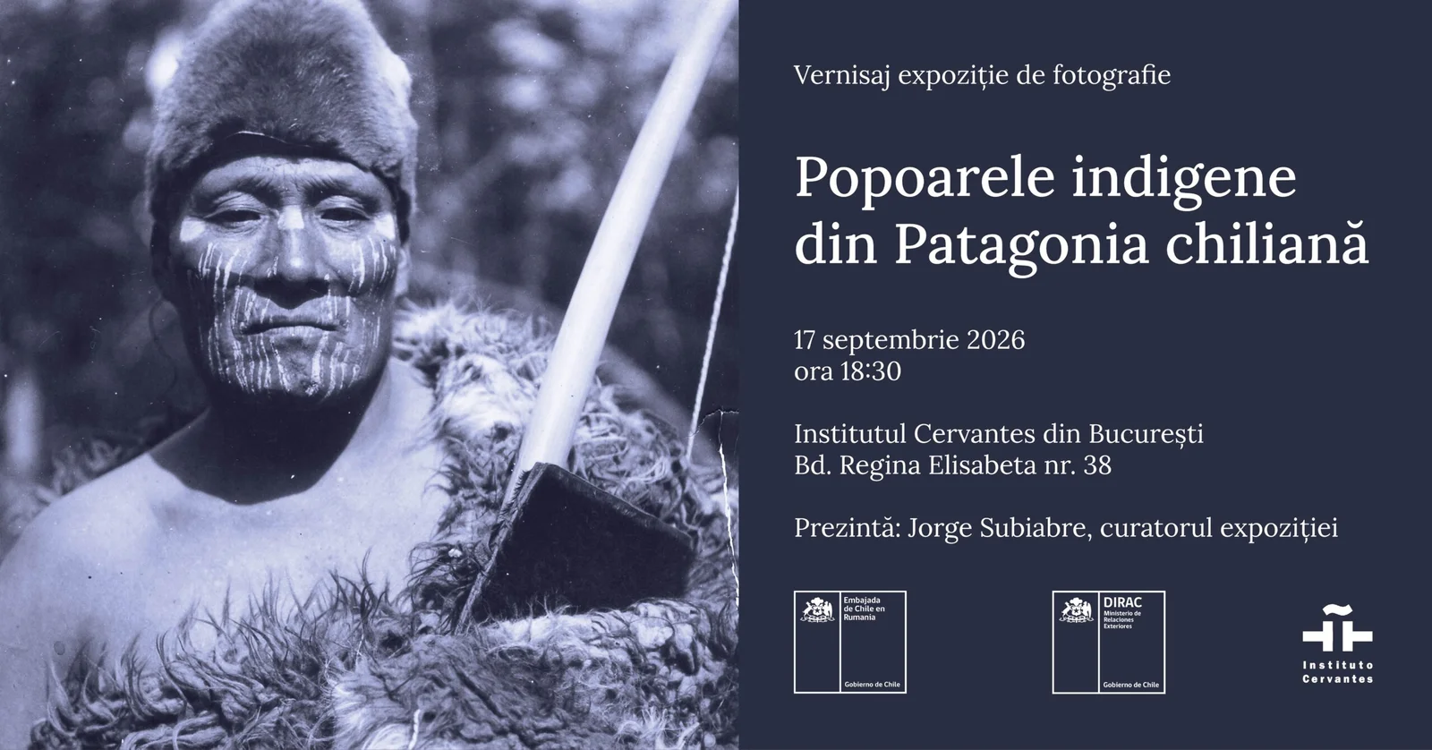 Popoarele indigene din Patagonia chiliană, în expoziție la Institutul Cervantes