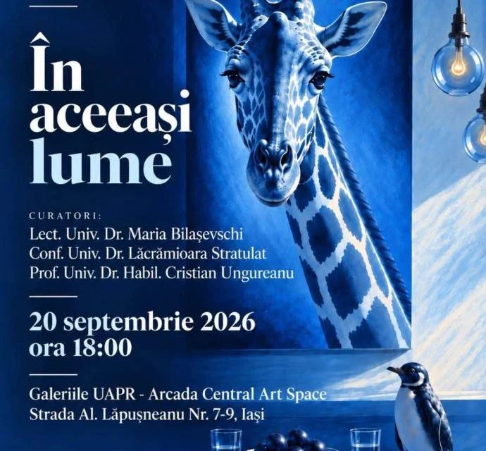Elena Iftinca expune „În aceeași lume" la Galeriile Arcada din Iași