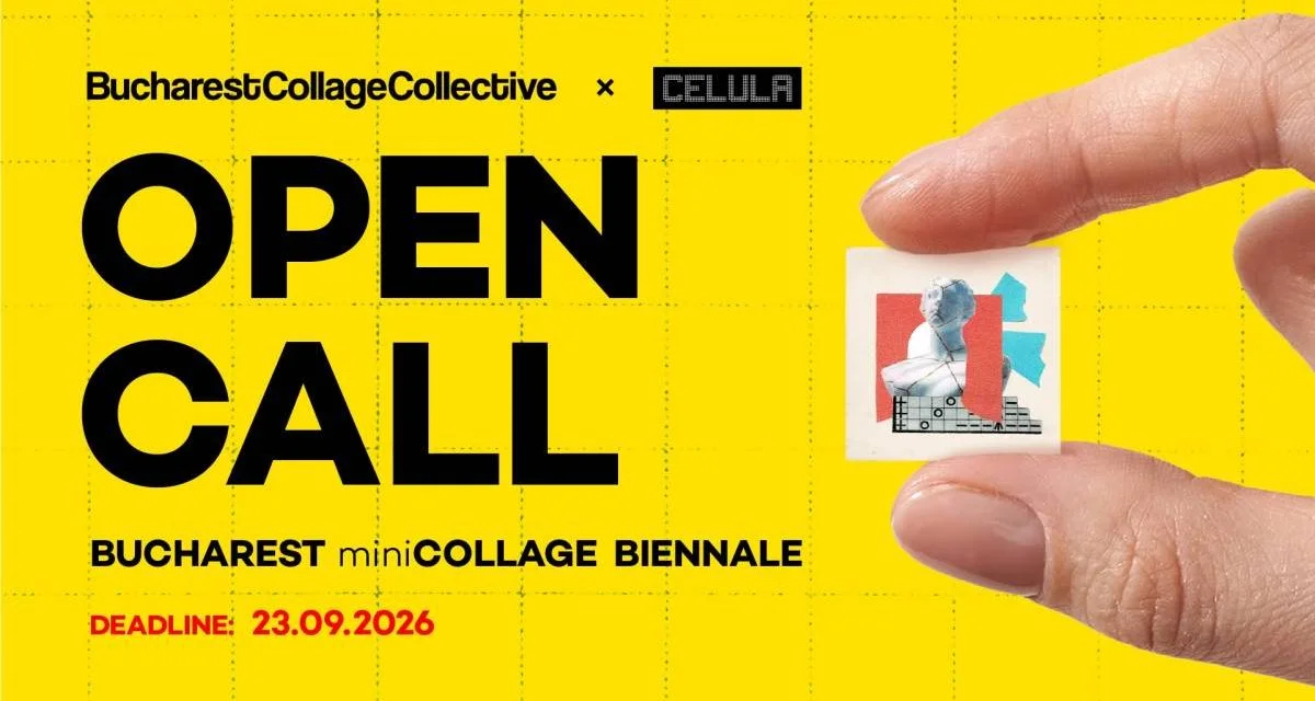 Bucharest miniCOLLAGE Biennale: open call internațional până pe 23 septembrie