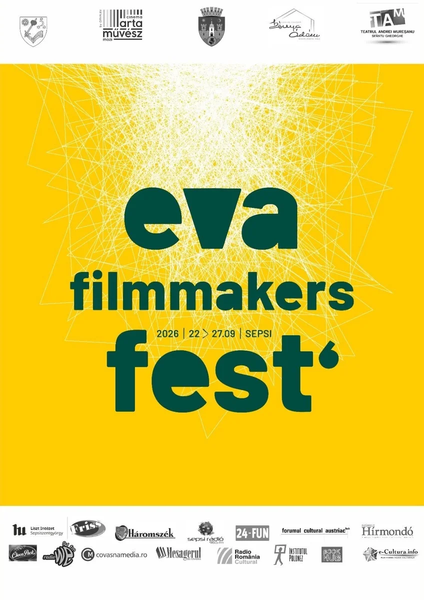 EVA FilmMakers Fest, ediția a VI-a, din 22 septembrie la Sfântu Gheorghe