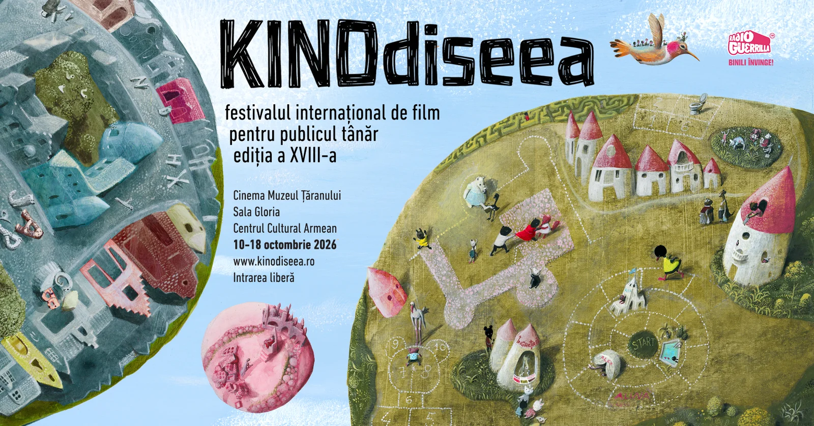 KINOdiseea ajunge la a 18-a ediție, cu tema „Superputerile Viitorului"