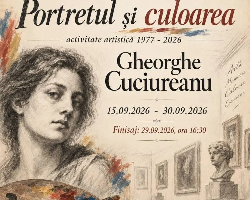 Gheorghe Cuciureanu, retrospectivă de cinci decenii la Piatra-Neamț