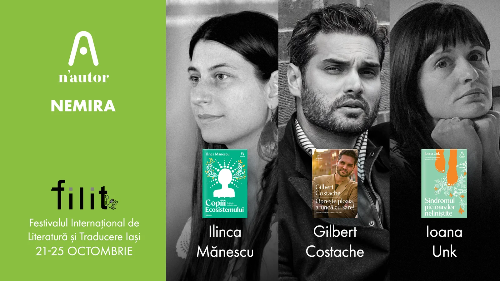 Autorii n'autor, prezenți la festivaluri literare în România și Europa