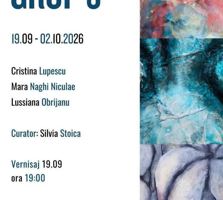 GRUP 3, expoziție cu trei artiste la Galeria Căminul Artei din București
