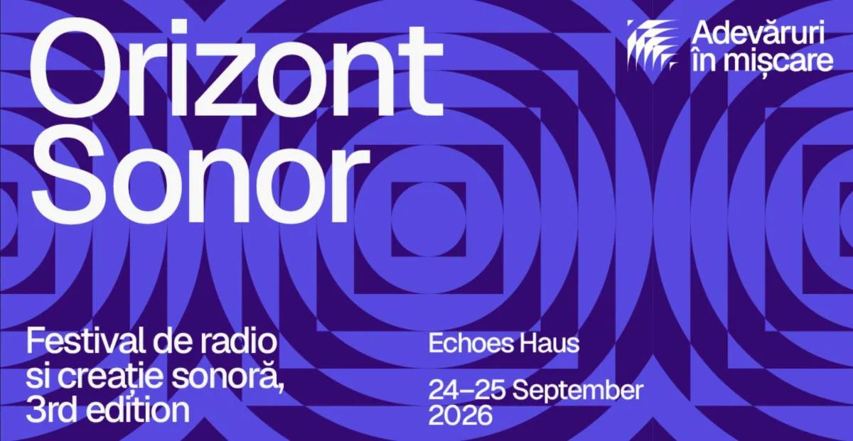 Festivalul Orizont Sonor, ediția a treia, la București pe 24-25 septembrie