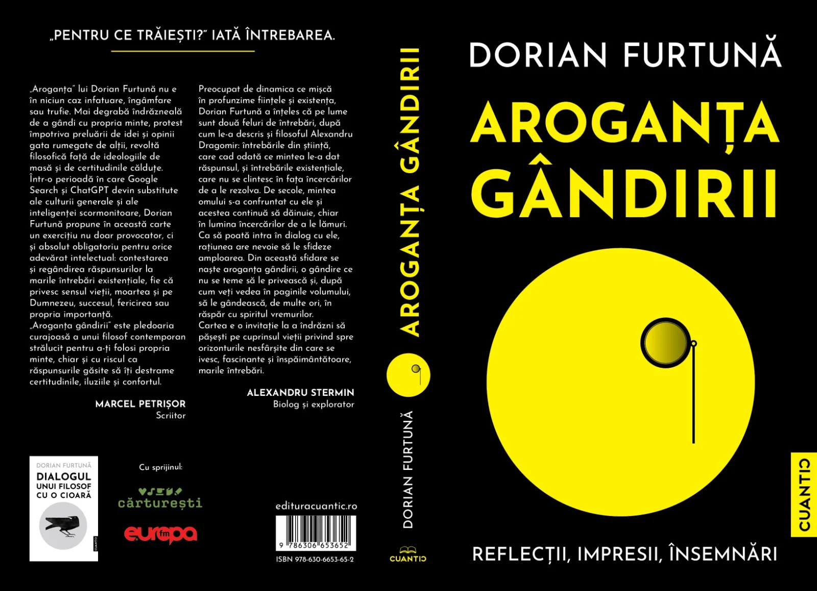 Dorian Furtună, turneu de lansare în cinci orașe din România