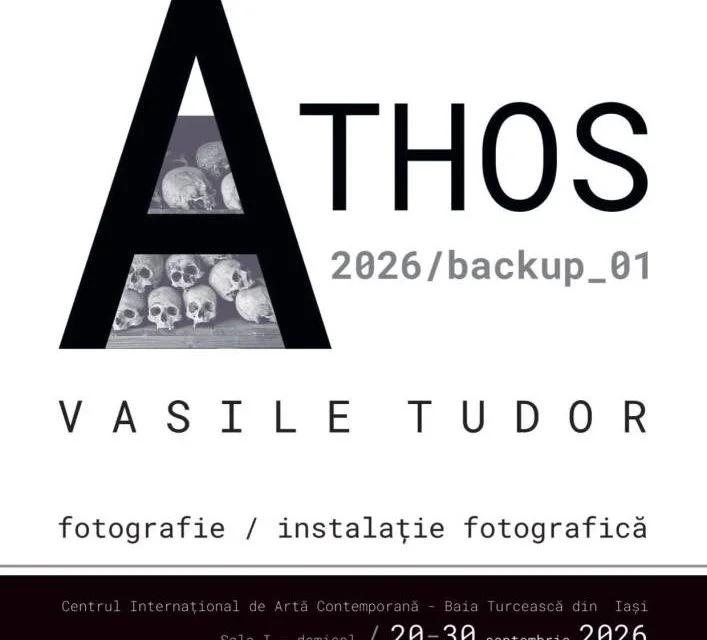 Vasile Tudor expune fotografii de la Muntele Athos la Iași