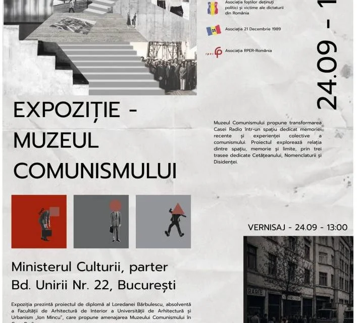 Un proiect de diplomă imaginează Muzeul Comunismului în Casa Radio