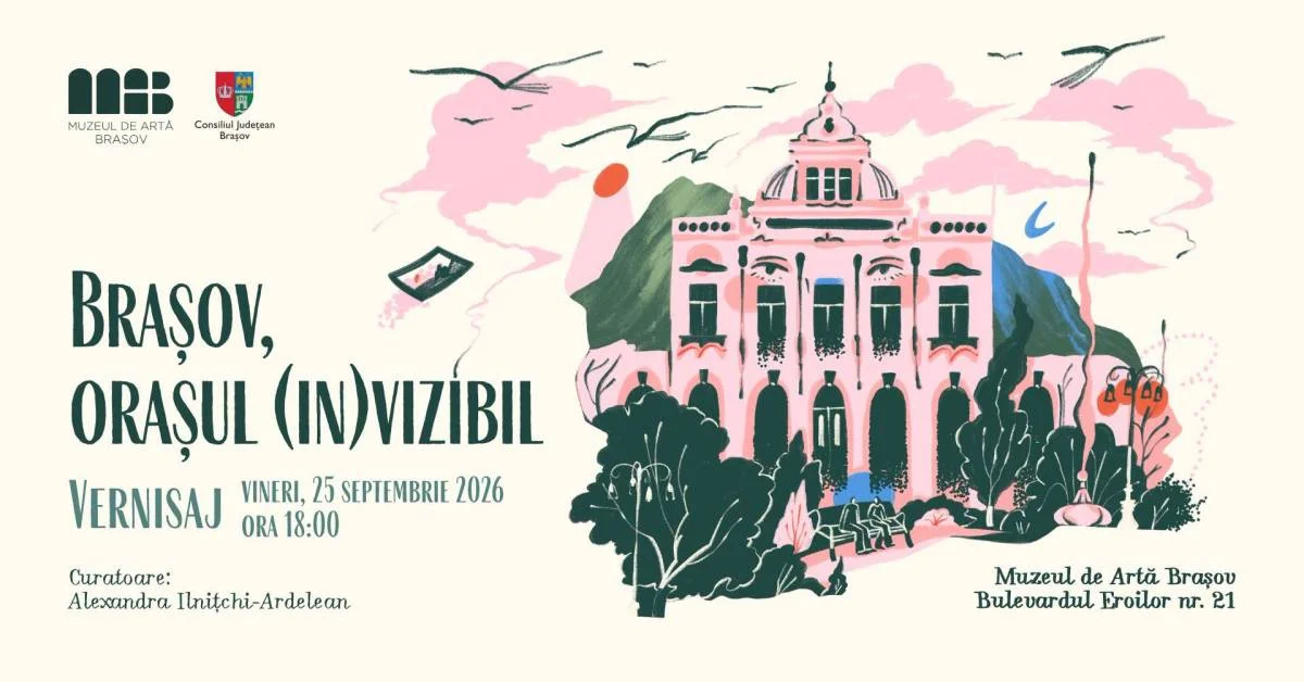Muzeul de Artă Brașov deschide expoziția „Brașov, orașul (in)vizibil"