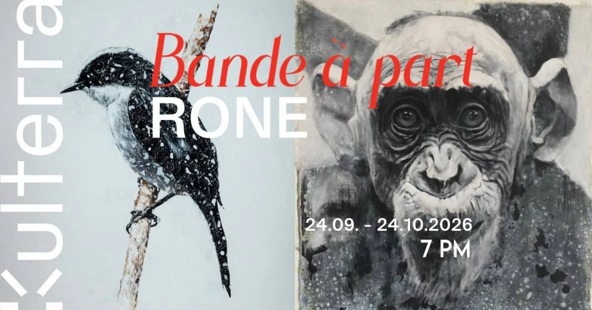 RONE deschide sezonul la Kulterra Art Gallery cu „Bande à part"