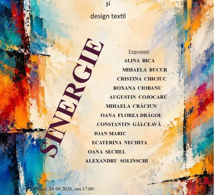 Expoziția „Sinergie" deschide sezonul de toamnă la Pașcani