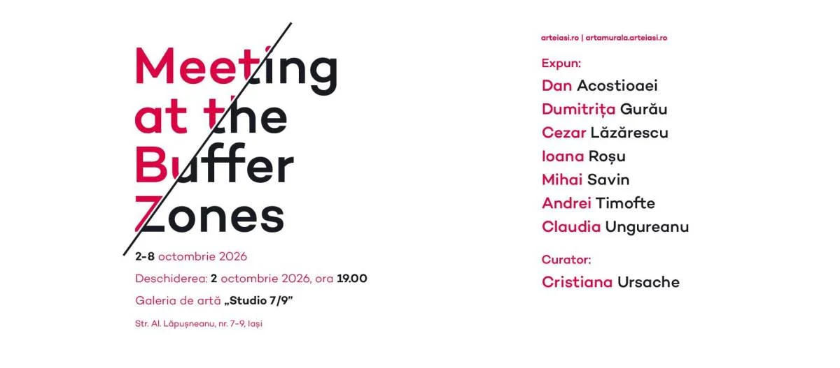 „Meeting at the Buffer Zones", expoziție despre tranziție ca stare permanentă, la Iași