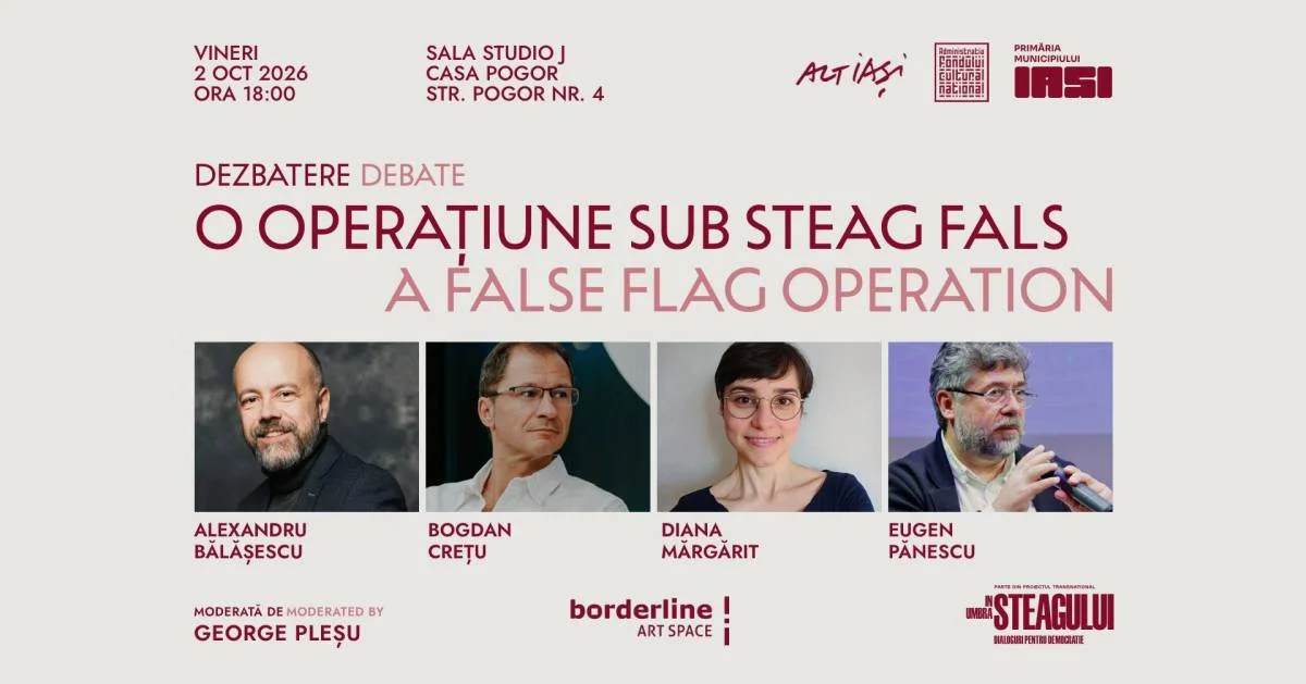 Dezbatere despre simboluri și națiune, la Casa Pogor din Iași