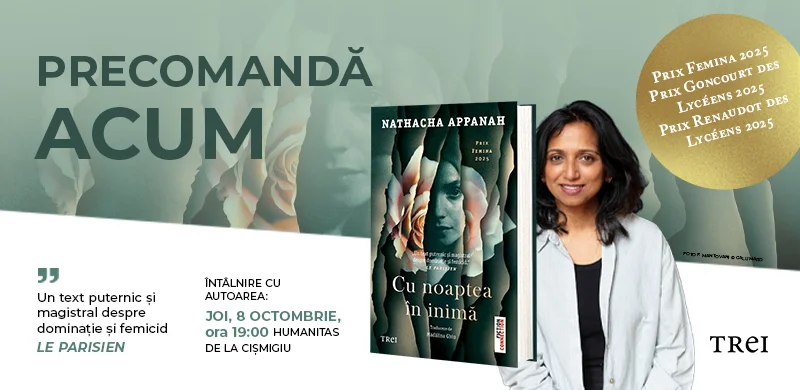„Cu noaptea în inimă": femicidul dincolo de cifre, într-un roman al tăcerii