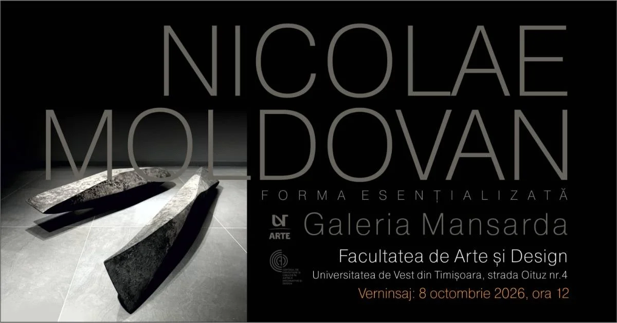 Nicolae Moldovan expune sculptură în teracotă la Galeria Mansarda din Timișoara