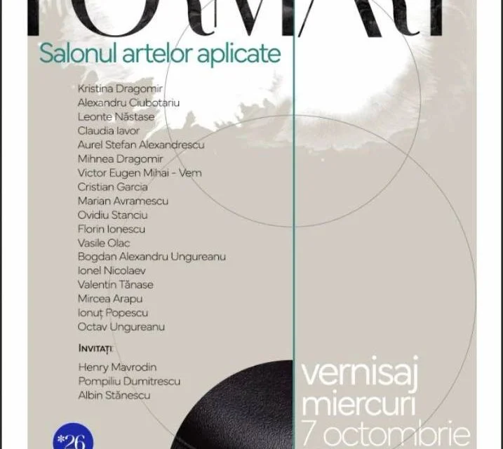 Expoziția „FORMART" la Galeriile Academiei Române, 1–15 octombrie