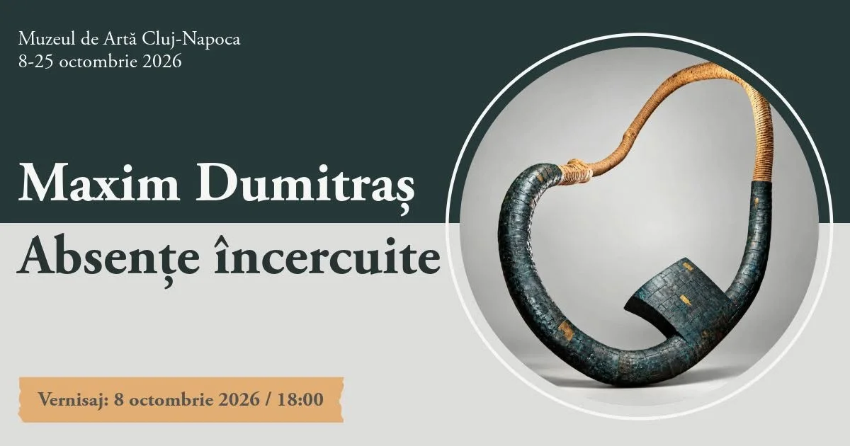 Maxim Dumitraș expune „Absențe Încercuite" la Muzeul de Artă Cluj-Napoca