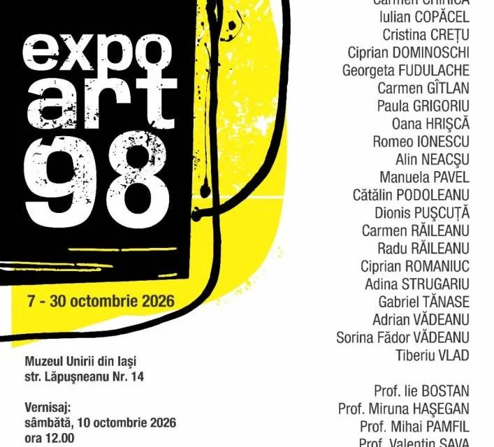 Expoziția „Art 98", ediția a III-a, la Muzeul Unirii din Iași