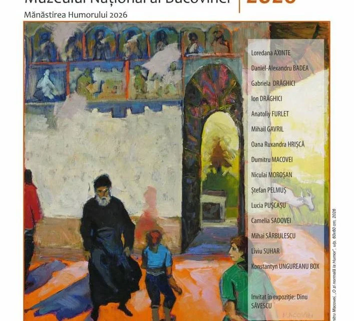 Tabăra de pictură de la Mănăstirea Humorului, la a XIV-a ediție