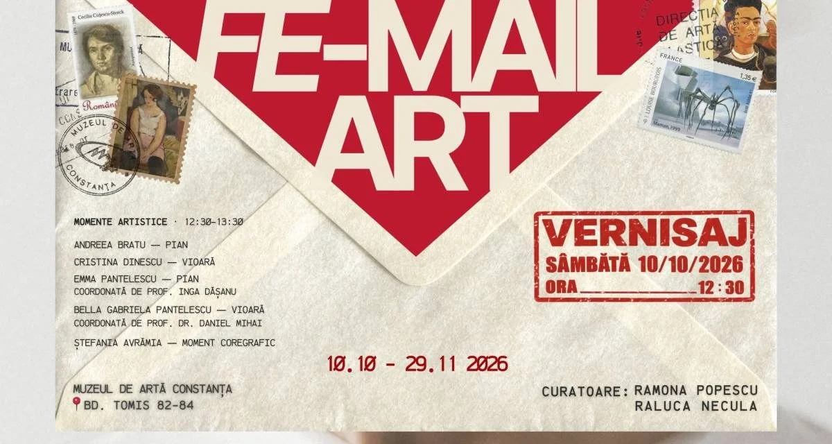 Bienala Internațională de Mail Art Constanța, prima ediție, la Muzeul de Artă
