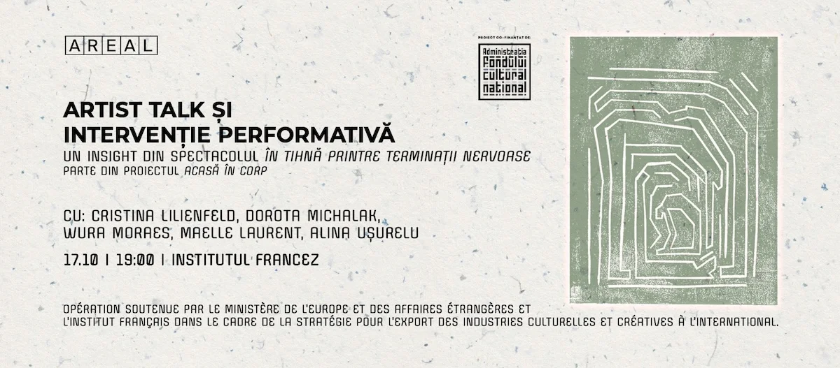 AREAL aduce la București un proiect coregrafic despre corp și apartenența