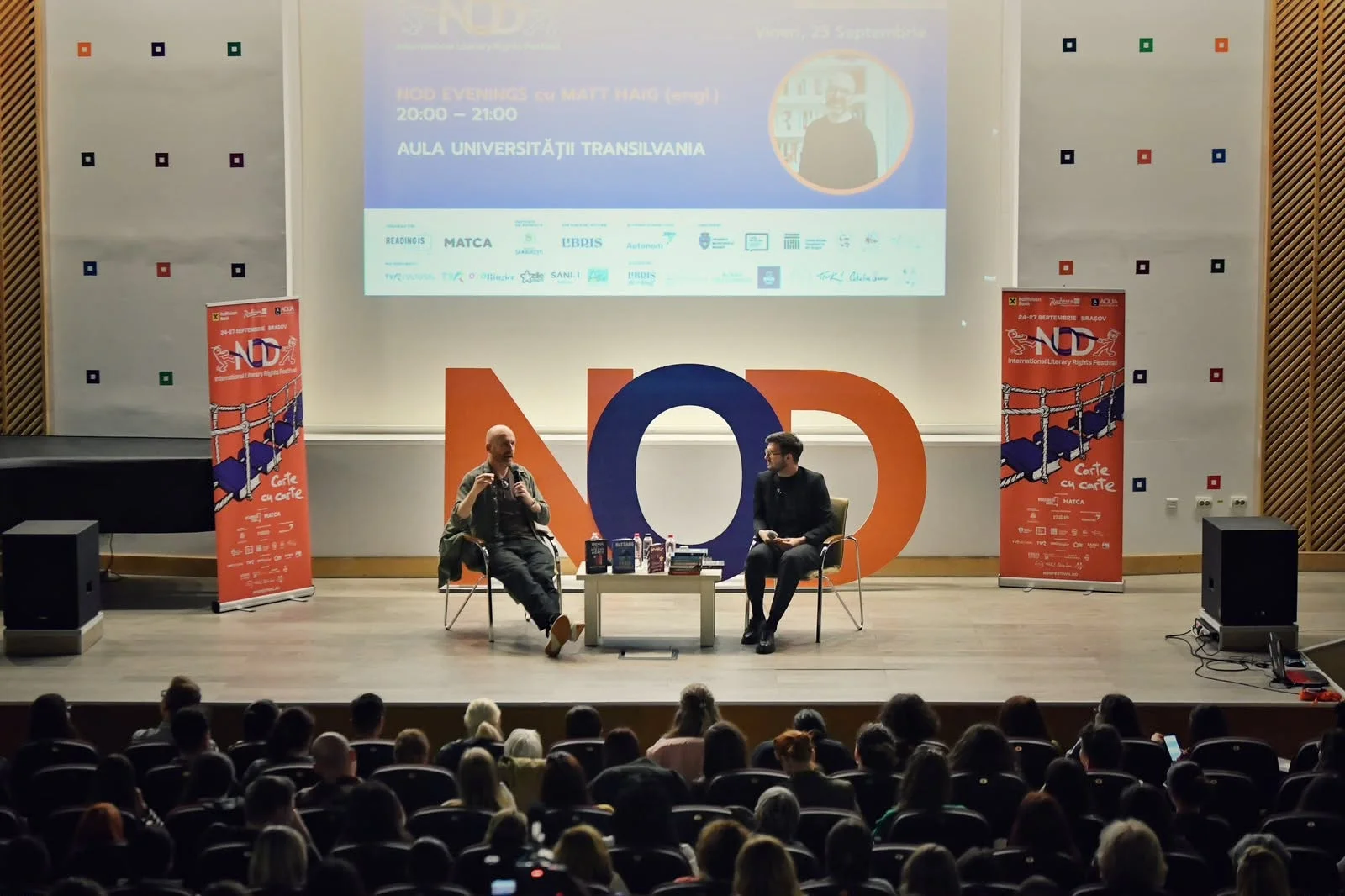 NOD Festival 2026, la Brașov: opt mii de participanți și autori de pe trei continente
