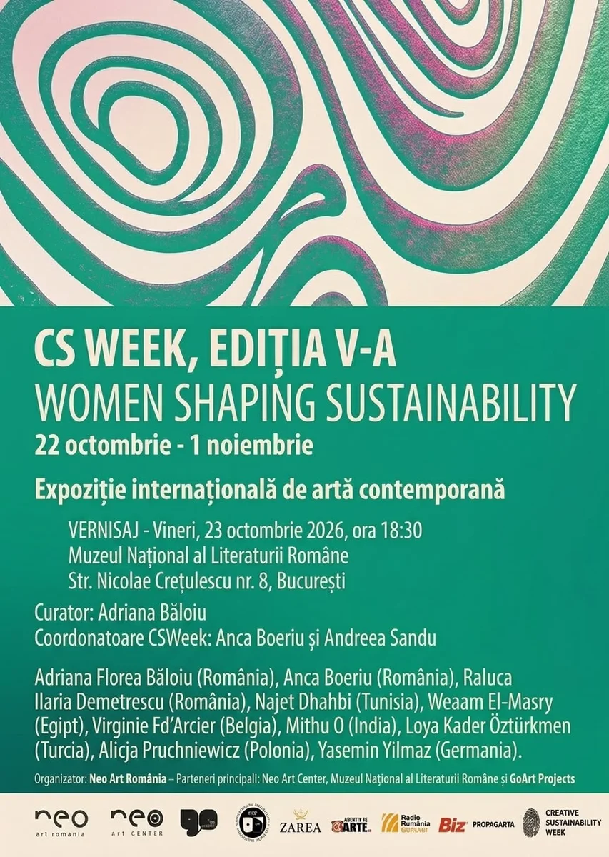 Expoziție internațională despre artă și sustenabilitate, la MNLR