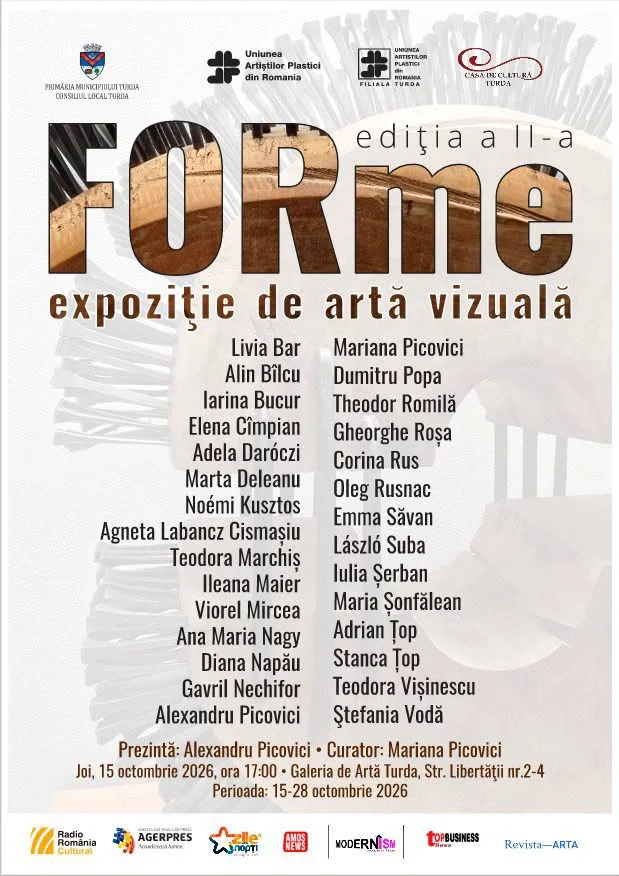 Expoziția „FORme", ediția a II-a, la Galeria de Artă Turda