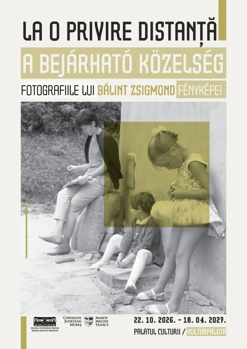 Fotografiile lui Bálint Zsigmond, expuse la Muzeul Județean Mureș