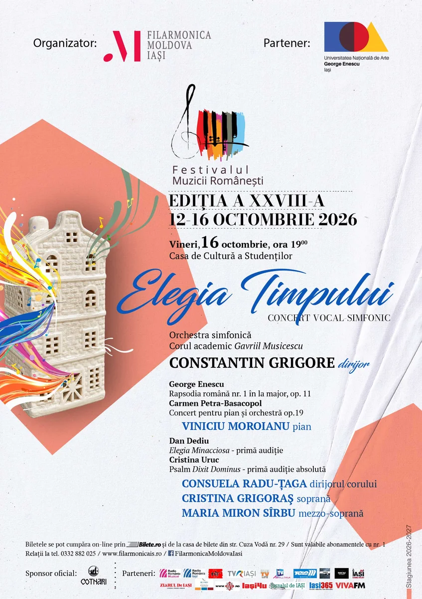 „Dixit Dominus" de Cristina Uruc, în primă audiție la Iași