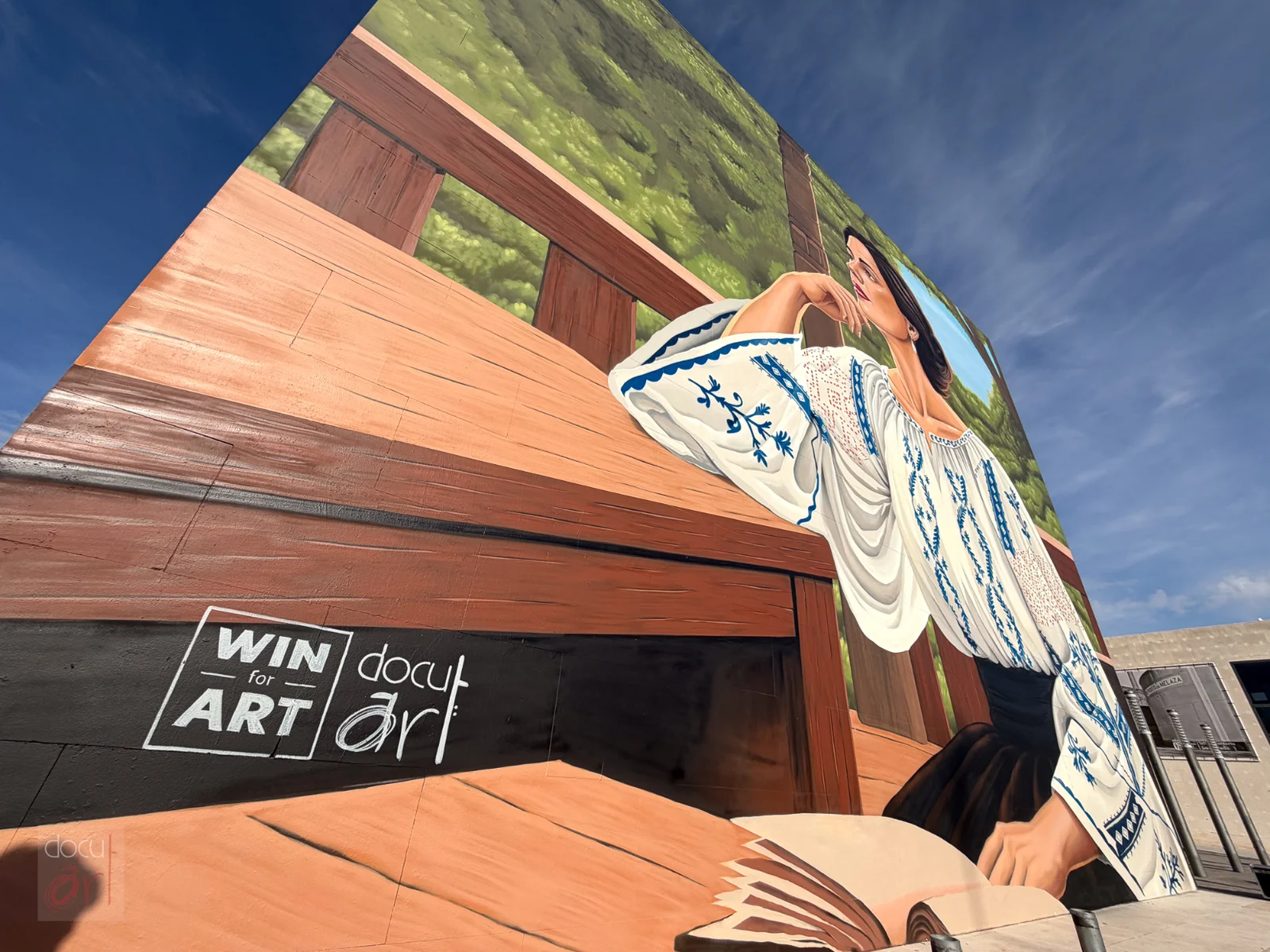 Mural gorjenesc de 80 mp, inaugurat în Spania de Ziua Patrimoniului Imaterial