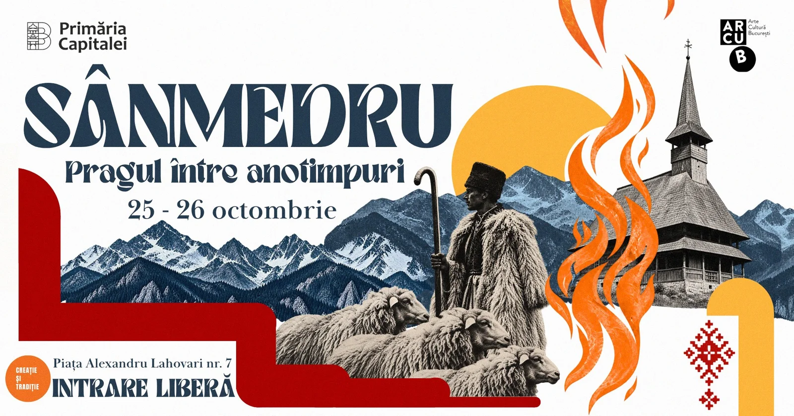 SÂNMEDRU – Pragul dintre anotimpuri, la ARCUB București