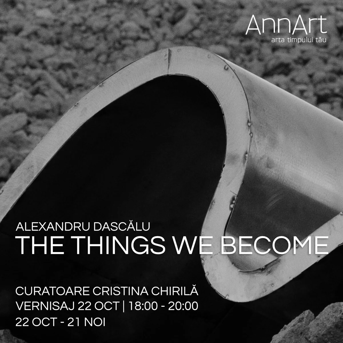 Alexandru Dascălu, prima expoziție personală la AnnArt Gallery din București